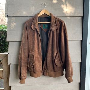 Genuine Leather Bomber Jacket